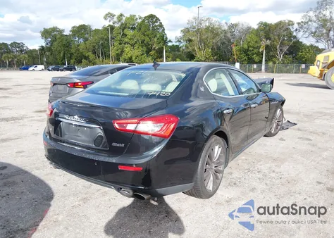 2014 Maserati Ghibli S Q4 z USA, uszkodzony, nr VIN ZAM57RTA5E1087420